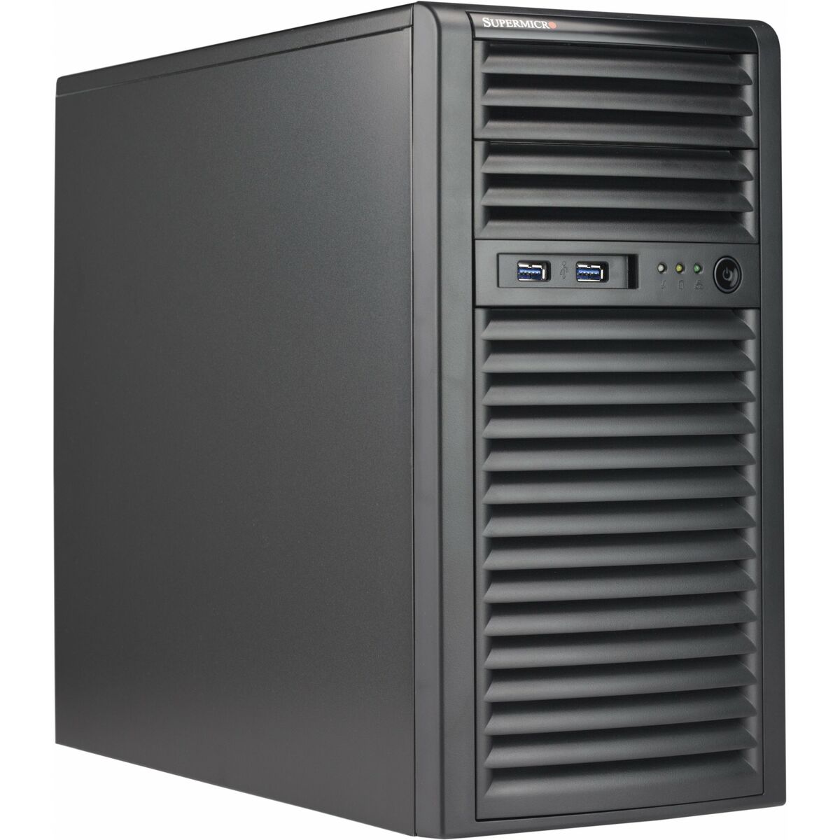 ATX Semi-Tower Gehäuse Supermicro CSE-731I-404B Schwarz