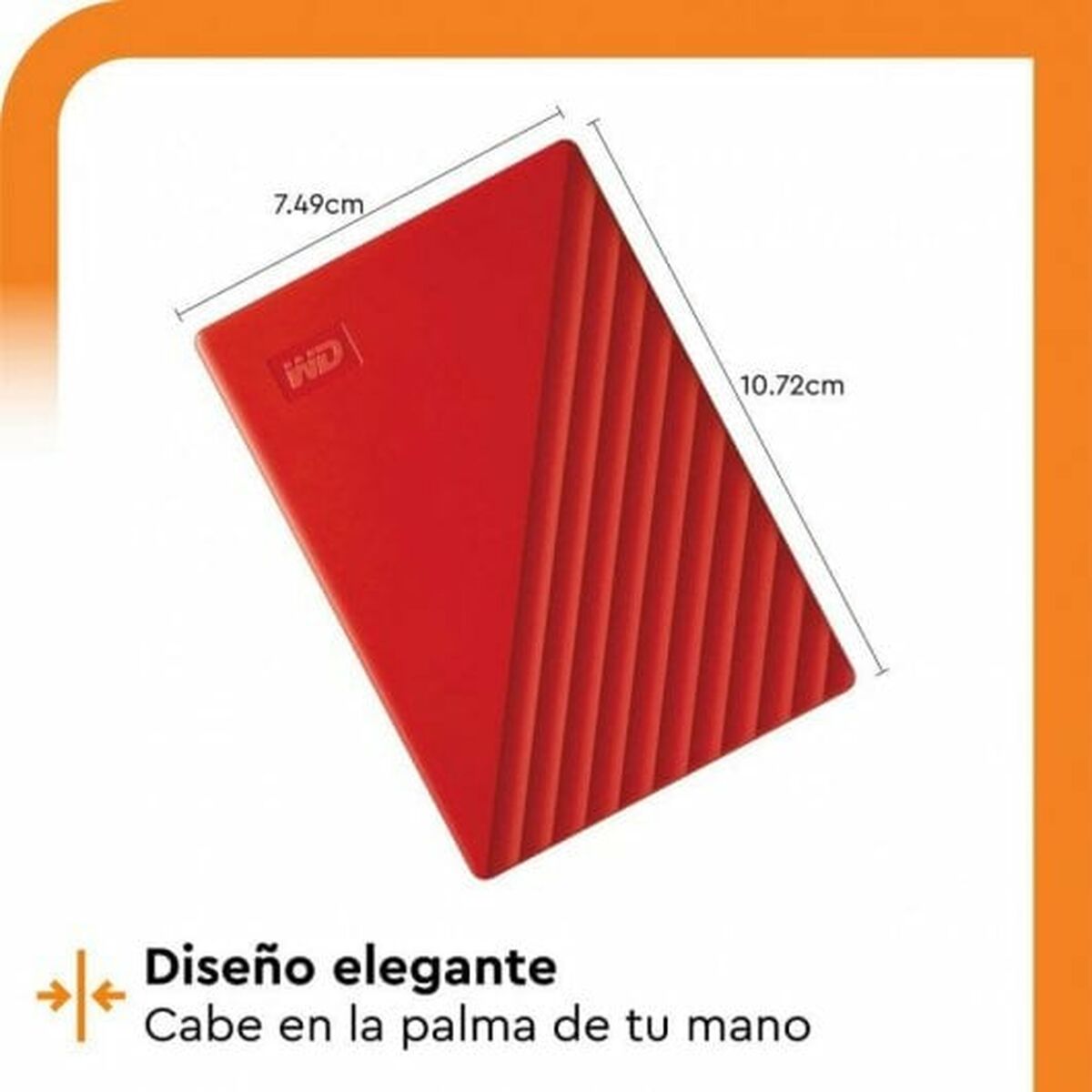 Festplatte Western Digital My Passport 2 TB SSD