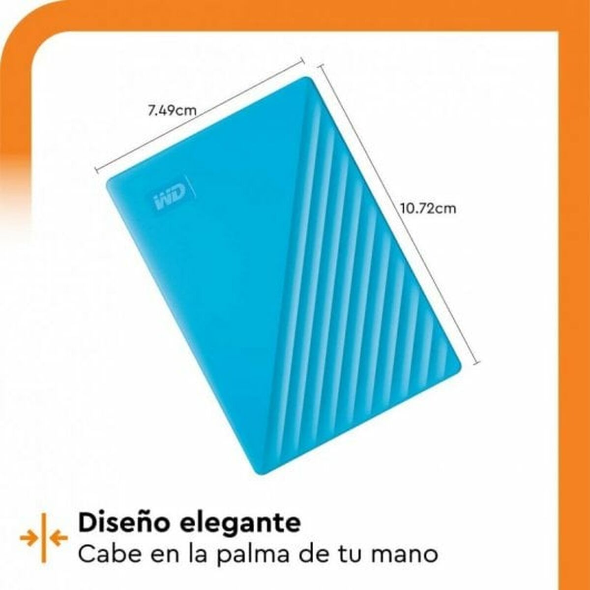 Festplatte Western Digital My Passport 2 TB SSD