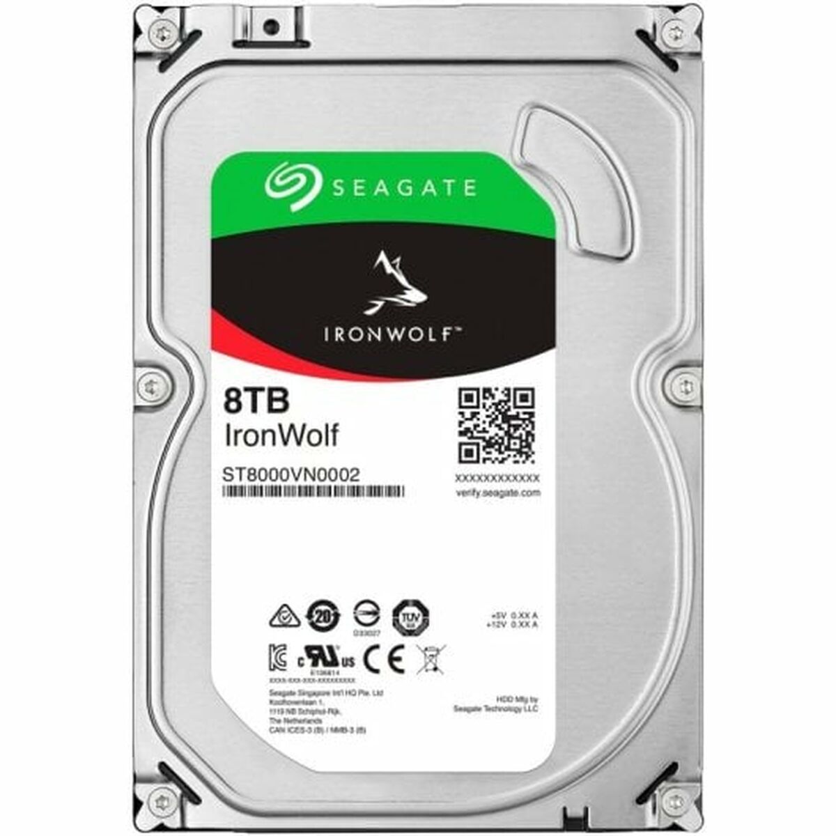 Festplatte Seagate IronWolf  3,5" 8 TB