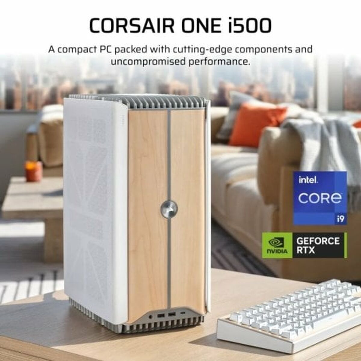 Desktop PC Corsair  ONE i500 Wood 32 GB RAM 2 TB SSD NVIDIA GeForce RTX 4080