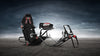 Faltbarer Gaming Stuhl mit Lenkradhalter, Pedalhalter und Schalthebel Halterung Next Level Racing F-GT Lite Schwarz (75 x 175 x 127 cm)