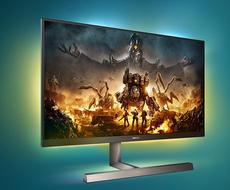 4K Ultra HD Monitor mit Beleuchtung Philips Momentum 329M1RV 32" 144Hz 1ms Ambiglow RGB