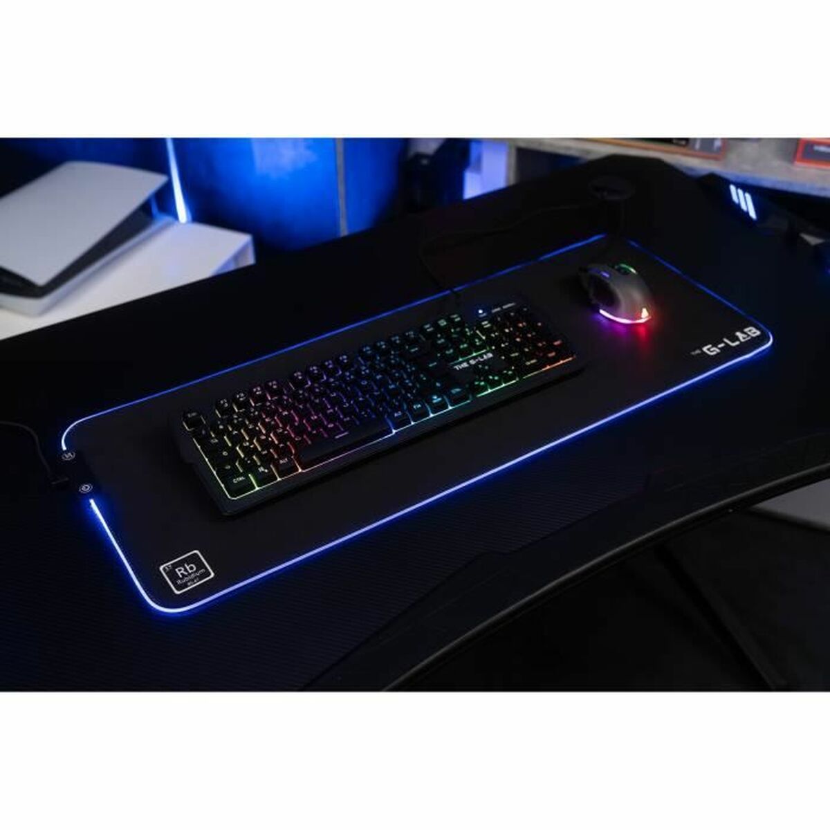 Mousepad The G-Lab Schwarz