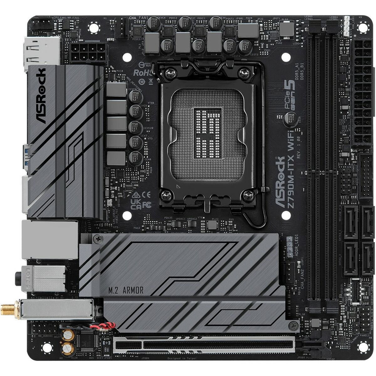 Motherboard ASRock Z790M-ITX WiFi LGA 1700 INTEL Z790