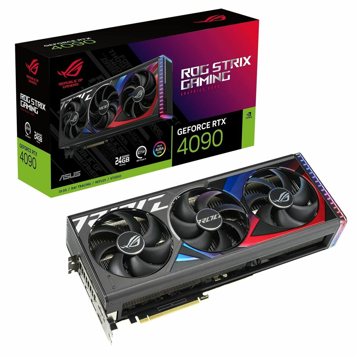 Grafikkarte Asus ROG-STRIX NVIDIA GeForce RTX 4090 24 GB RAM