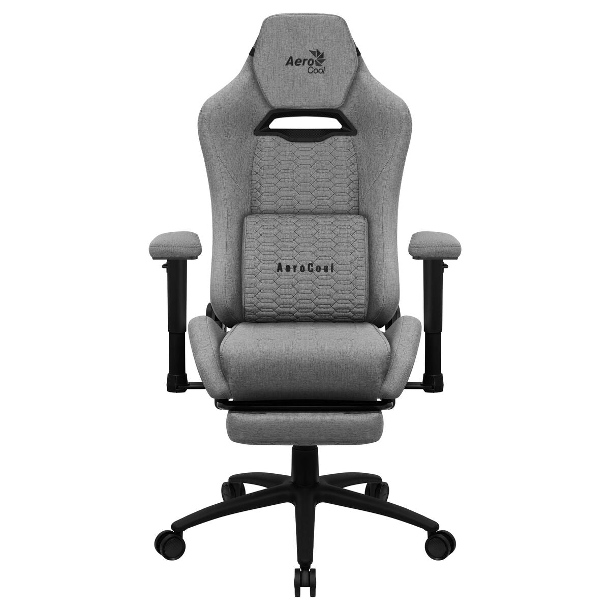 Gaming-Stuhl Aerocool AEROROYAL-ASH-GREY Schwarz Grau