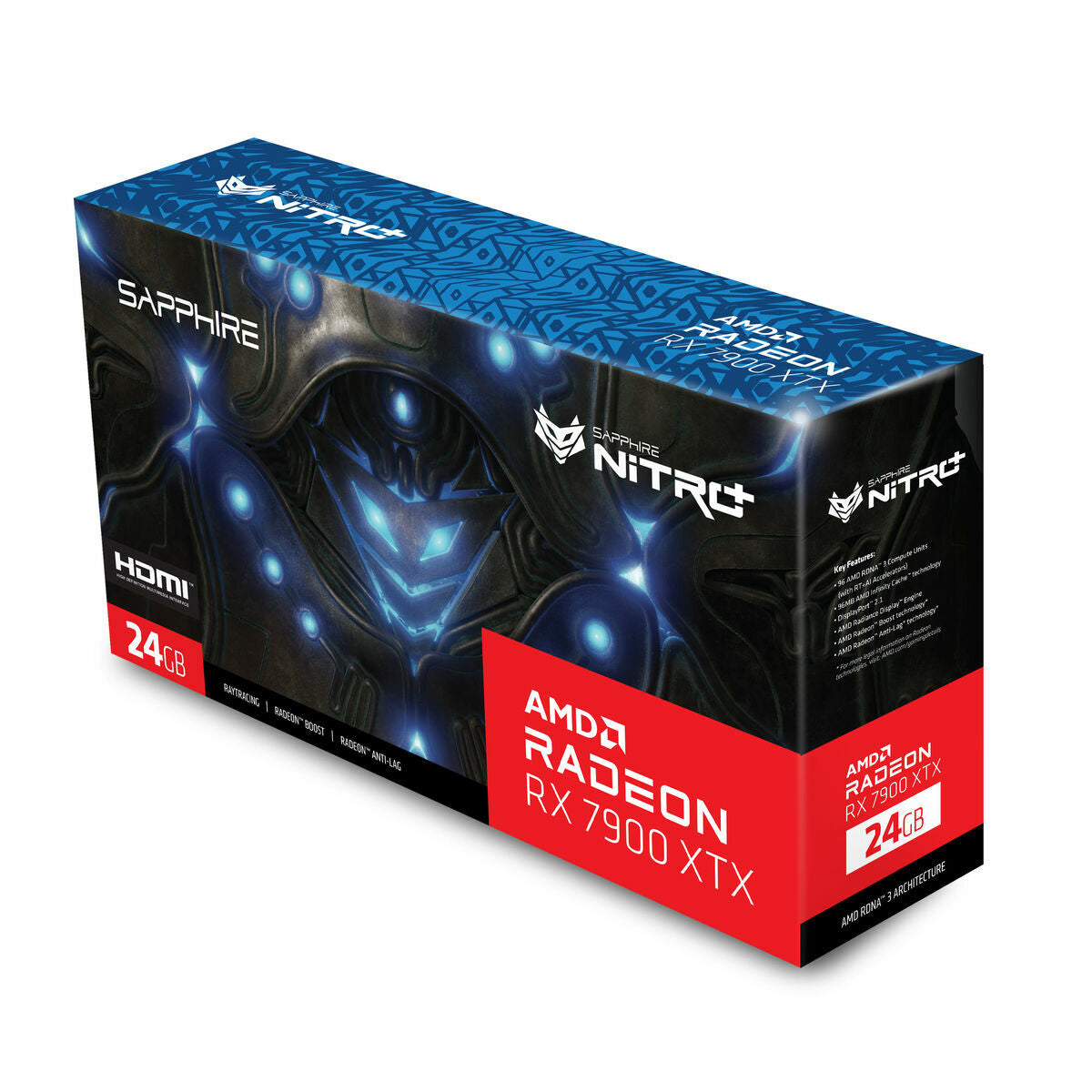 Grafikkarte Sapphire Radeon RX 7900 XTX Vapor-X AMD AMD RADEON RX 7900 XTX GDDR6