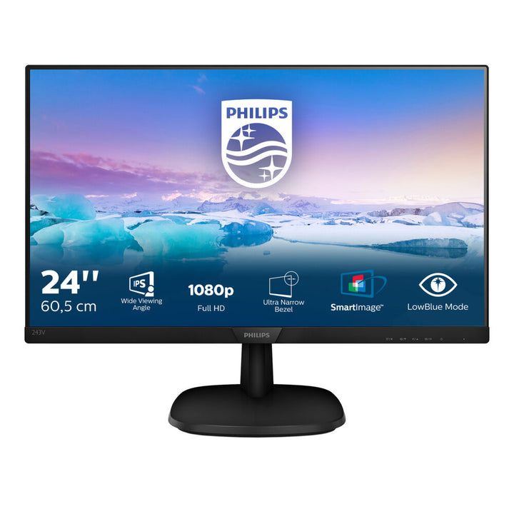 Full HD Monitor Philips 243V7QDAB 23.8" FHD IPS HDMI