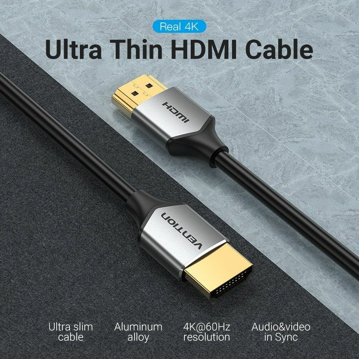 HDMI Kabel Vention ALEHD 50 cm