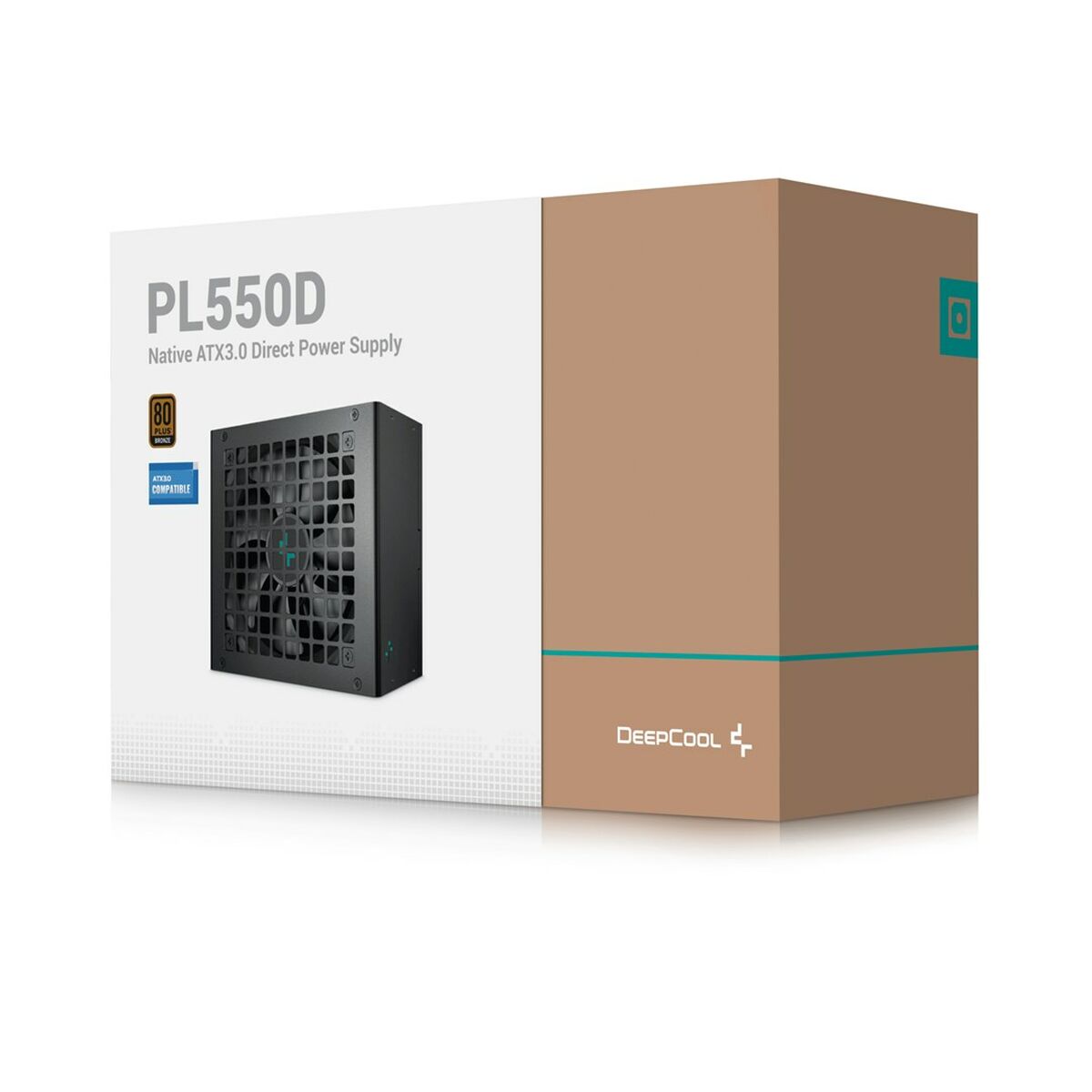 Stromquelle DEEPCOOL PL550D ATX 550 W 80 Plus Bronze