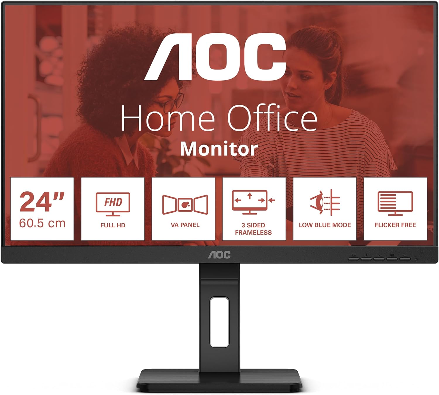 Full HD Monitor AOC 24E3QAF 23.8"