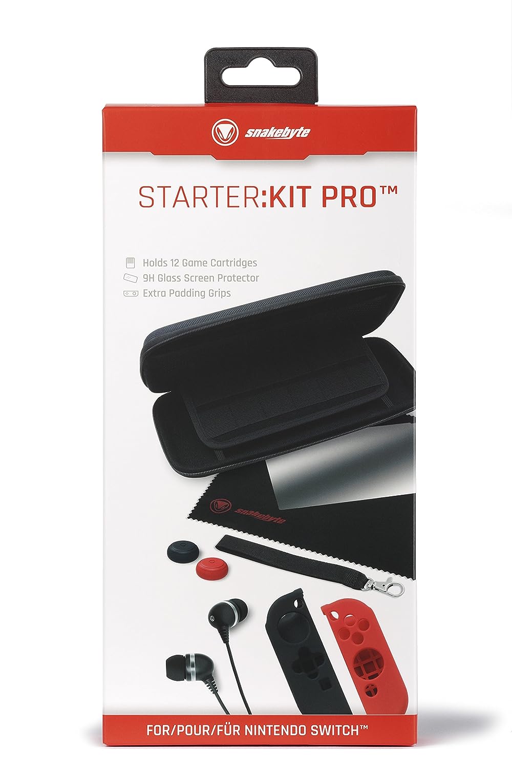 Zuberhör Set für Nintendo Switch Snakebyte Nintendo Switch Starter Kit Pro