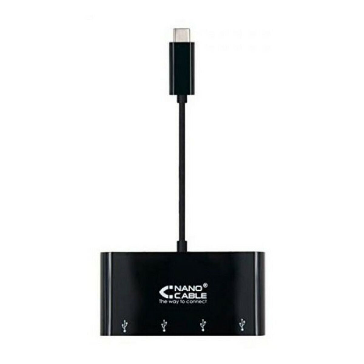 USB-C-zu- USB-Adapter NANOCABLE 10.16.4401-BK (10 cm) 10 cm