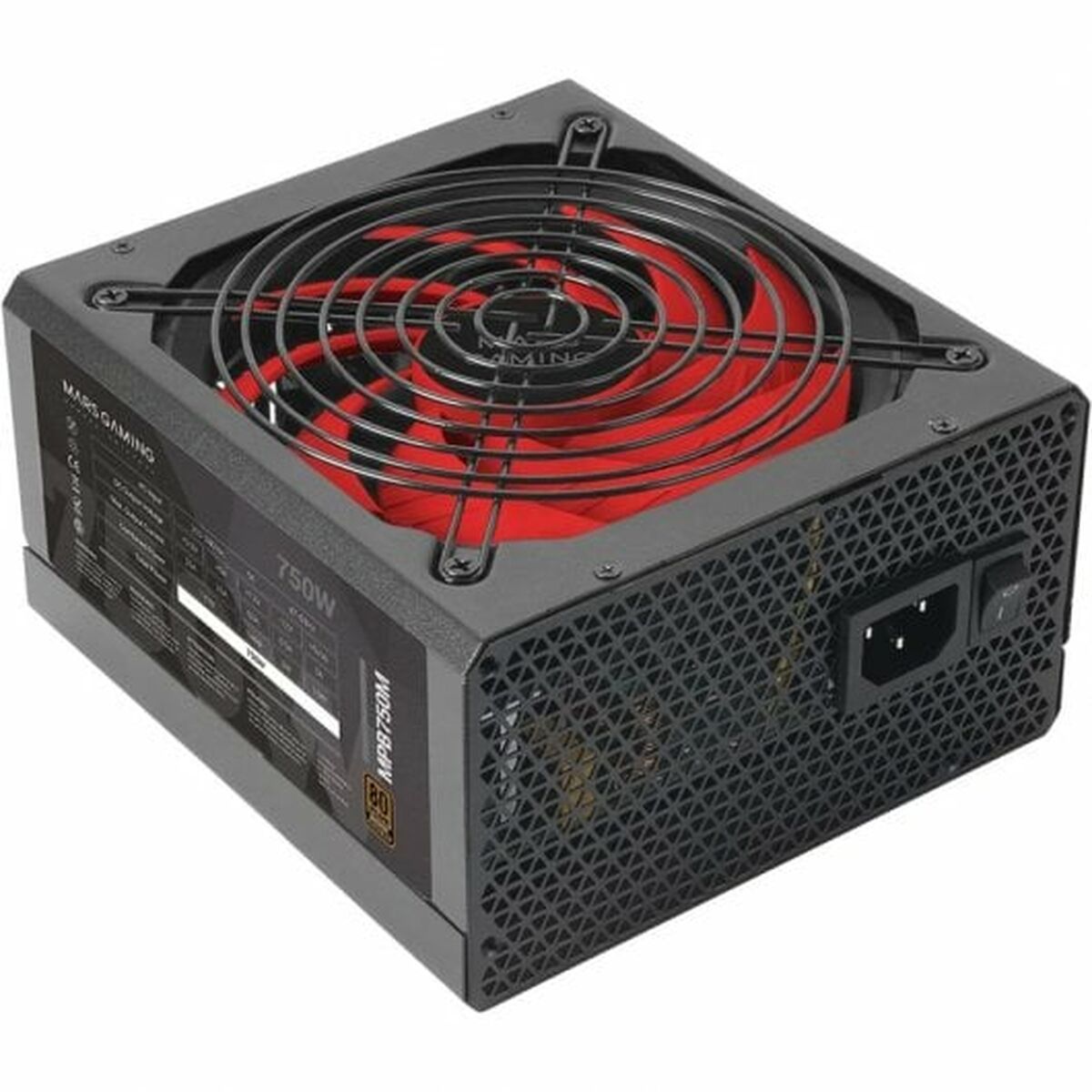 Stromquelle Mars Gaming MPB750M 750 W 80 Plus Bronze CE