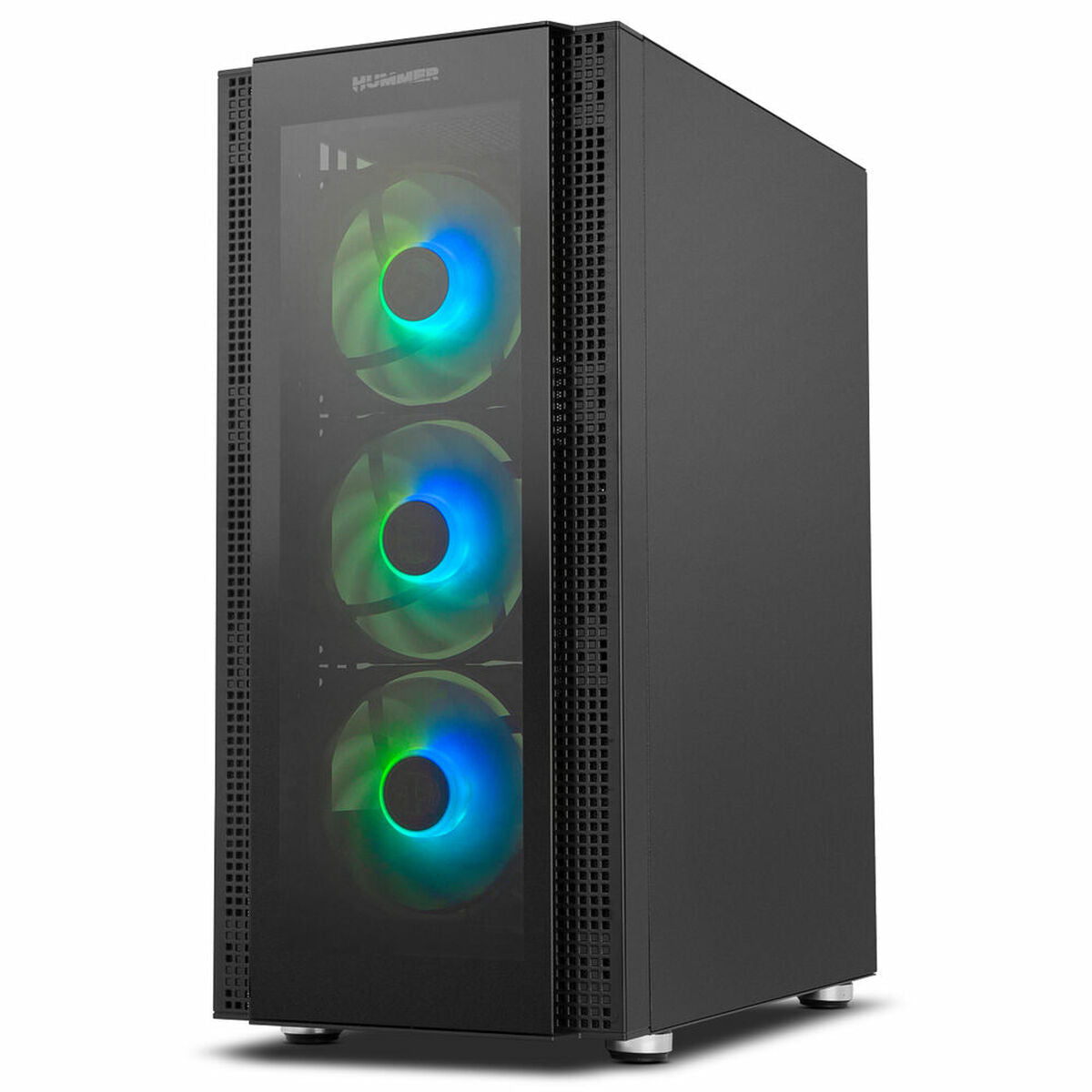 ATX Semi-Tower Gehäuse Nox 1 Schwarz E-ATX