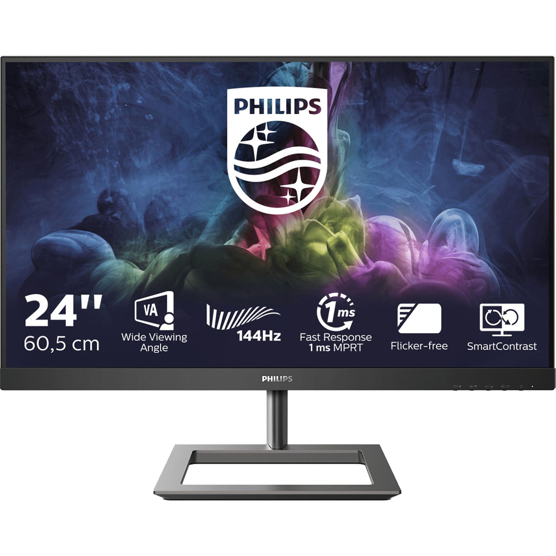 Full HD Monitor Philips 242E1GAJ 23.8" 144Hz FHD LED VA LCD Flicker free