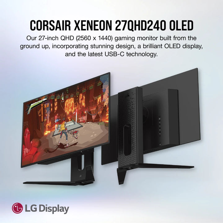 WQHD Gaming Monitor Corsair Xeneon 27QHD240 27" 240Hz 0.03ms OLED