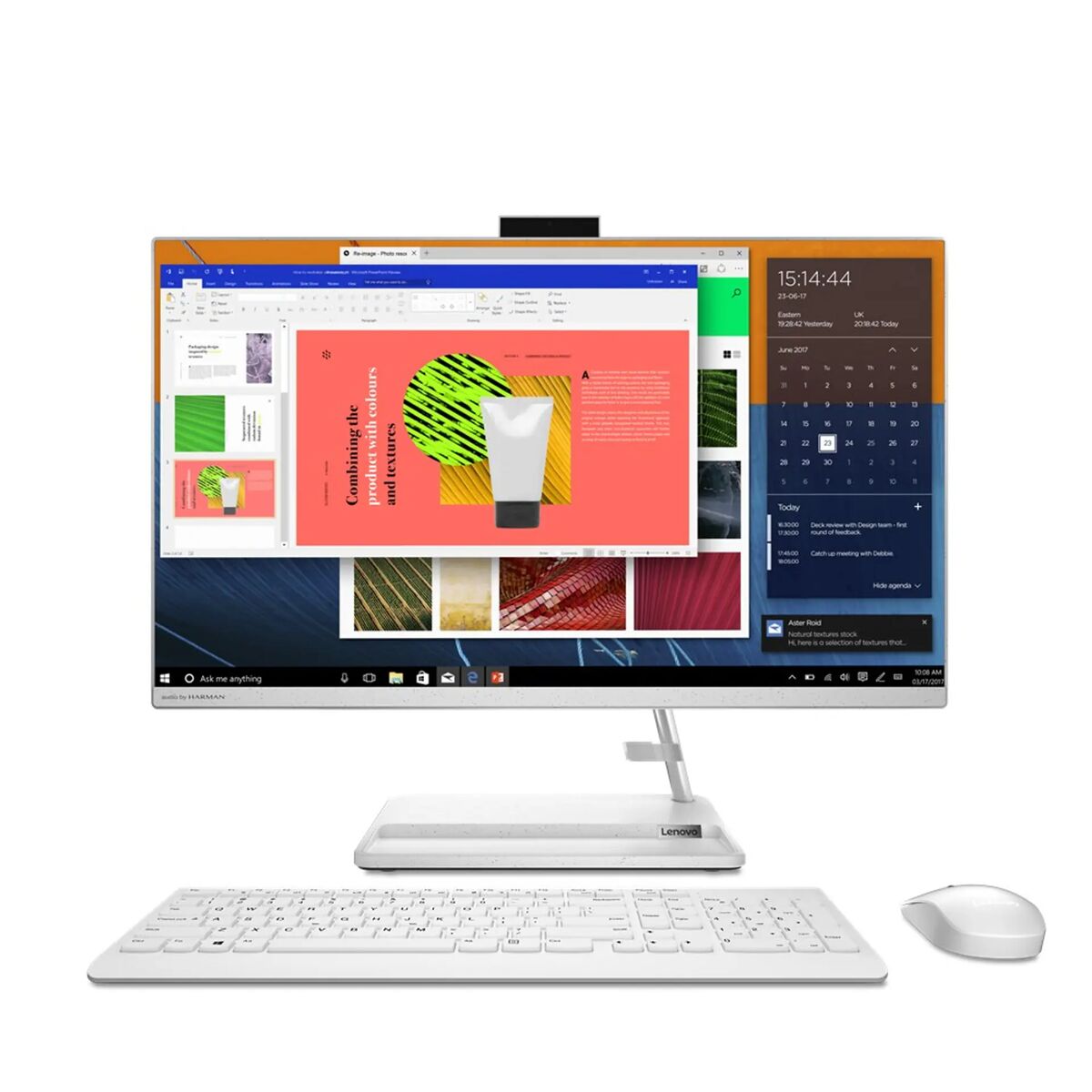 Alles-In-Einem Lenovo IdeaCentre AIO 3 27ALC6 27" AMD RYZEN 5 7530U 16 GB RAM 512 GB SSD Qwerty US