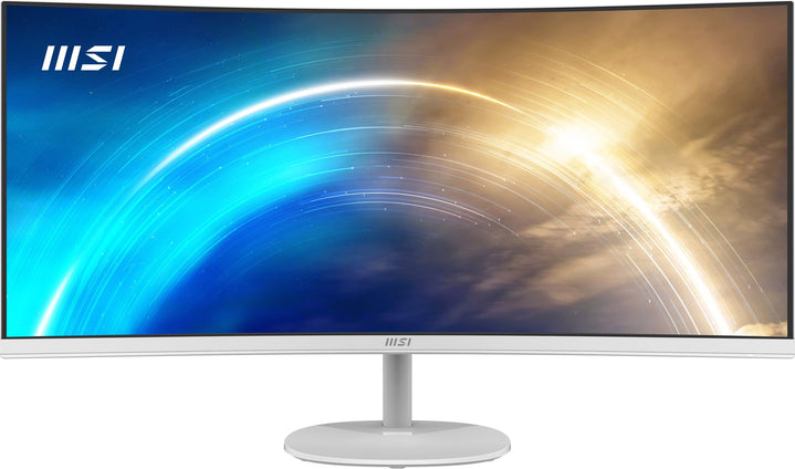 Curved UWQHD Monitor MSI PRO MP341CQW Weiß 34" 100Hz Gekrümmt