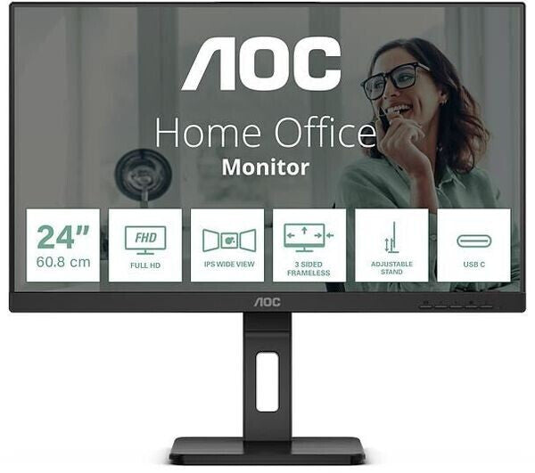 Full HD Monitor AOC 24P3CV 23.8" LED IPS Flicker free