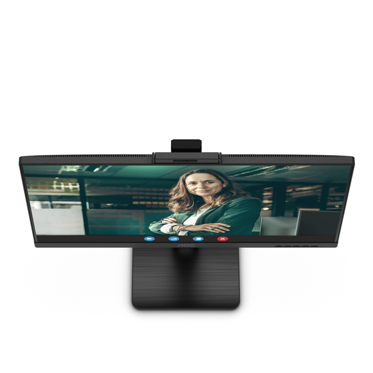 Full HD Monitor mit Webcam AOC 24P3QW 23.8" IPS Flicker free