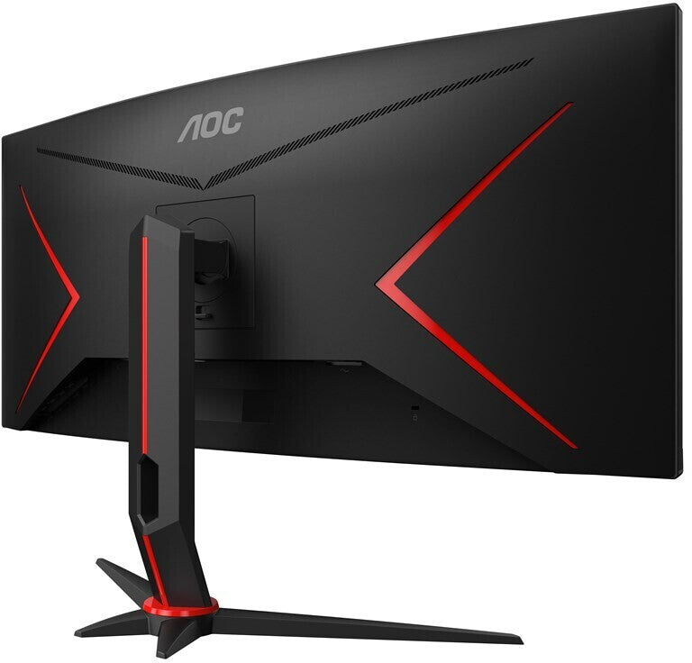 Curved UWQHD Gaming Monitor AOC G2 CU34G2XP/BK 34" 180Hz 1ms Curved