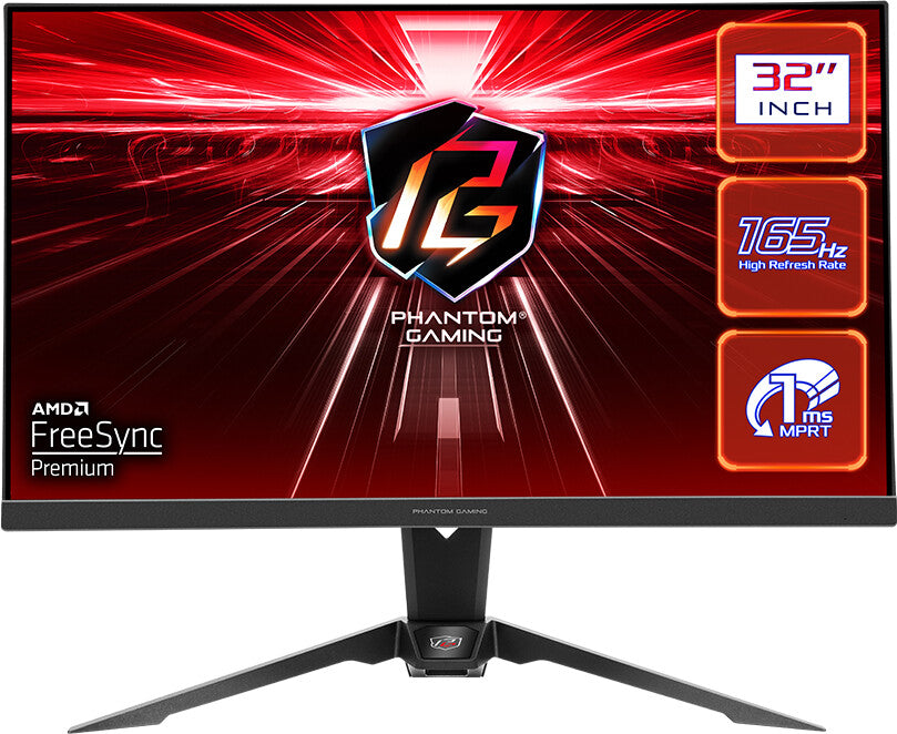 Monitor ASRock PG32QF2B 31.5" VA AMD FreeSync Flicker free