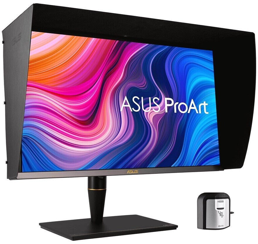 4K Ultra HD Grafik Monitor mit Sonnenblenden Asus ProArt PA27UCX-K 27" IPS LED