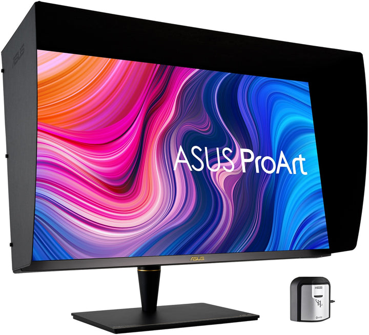 4K Ultra HD graphic monitor with sunshades Asus ProArt PA32UCX-PK 32"