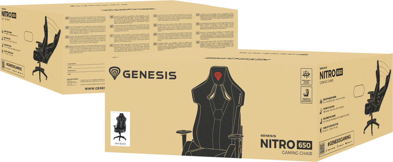 Gaming Stuhl Genesis  NITRO 650 Schwarz