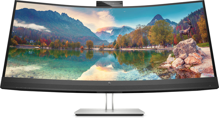 Curved UWQHD monitor with webcam HP E34M G4 34" curved