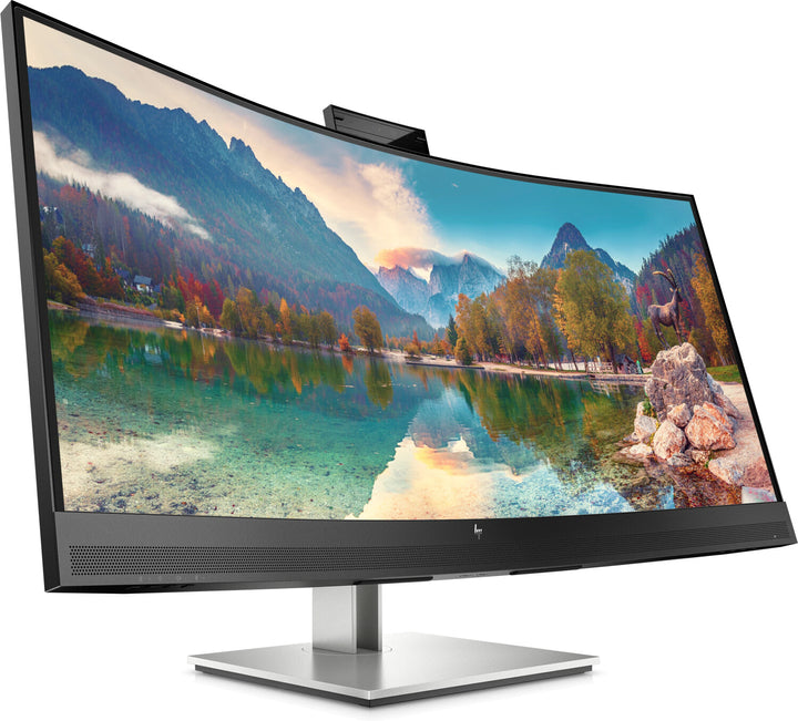 Curved UWQHD monitor with webcam HP E34M G4 34" curved