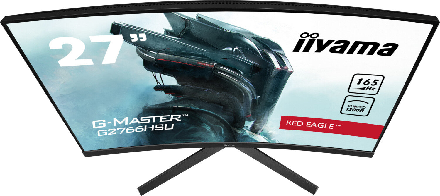 Curved Full HD Gaming Monitor Iiyama G-Master G2766HSU-B1 27" 1ms 165Hz LED VA AMD FreeSync Flicker free Gekrümmt