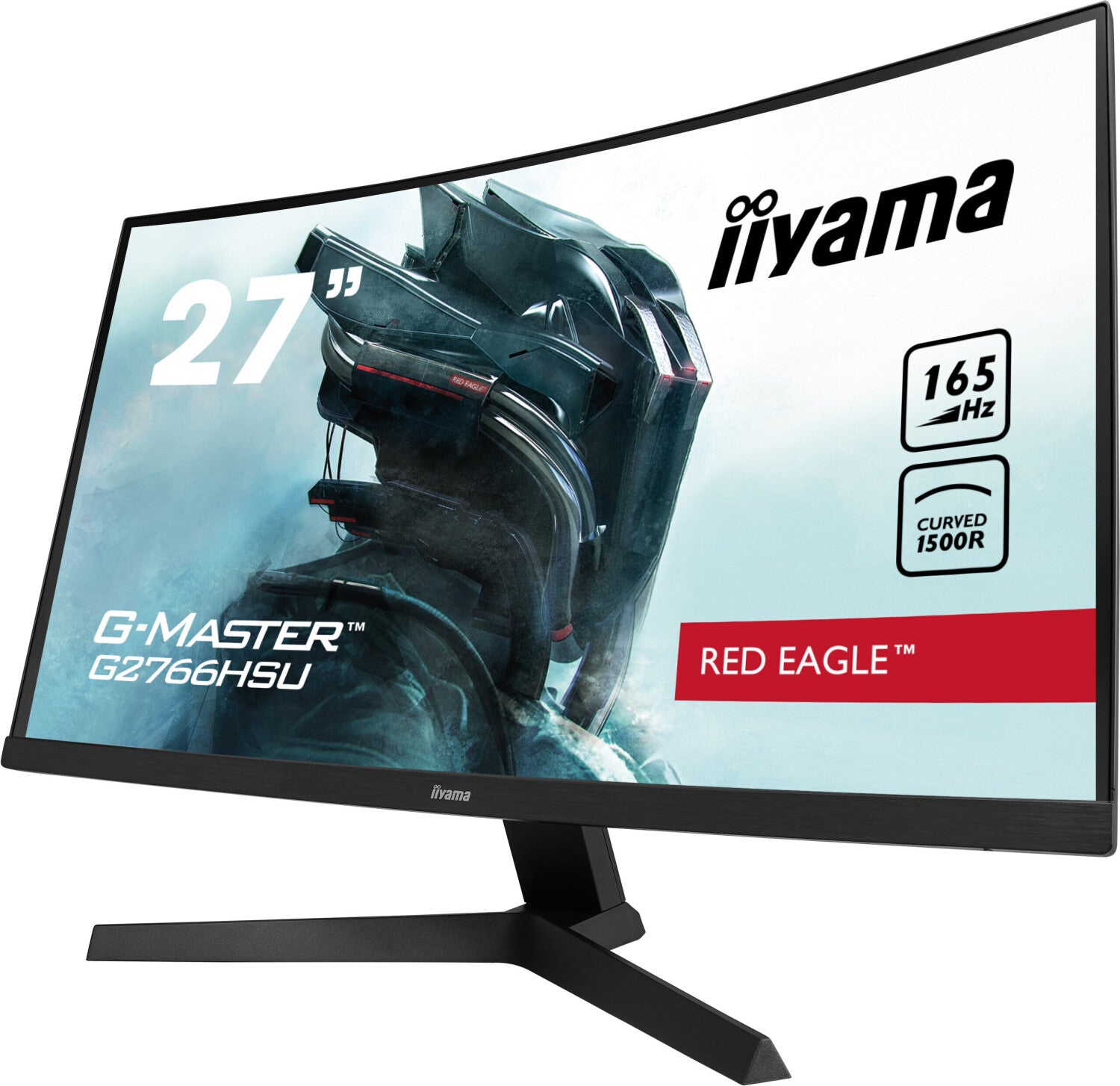 Curved Full HD Gaming Monitor Iiyama G-Master G2766HSU-B1 27" 1ms 165Hz LED VA AMD FreeSync Flicker free Gekrümmt