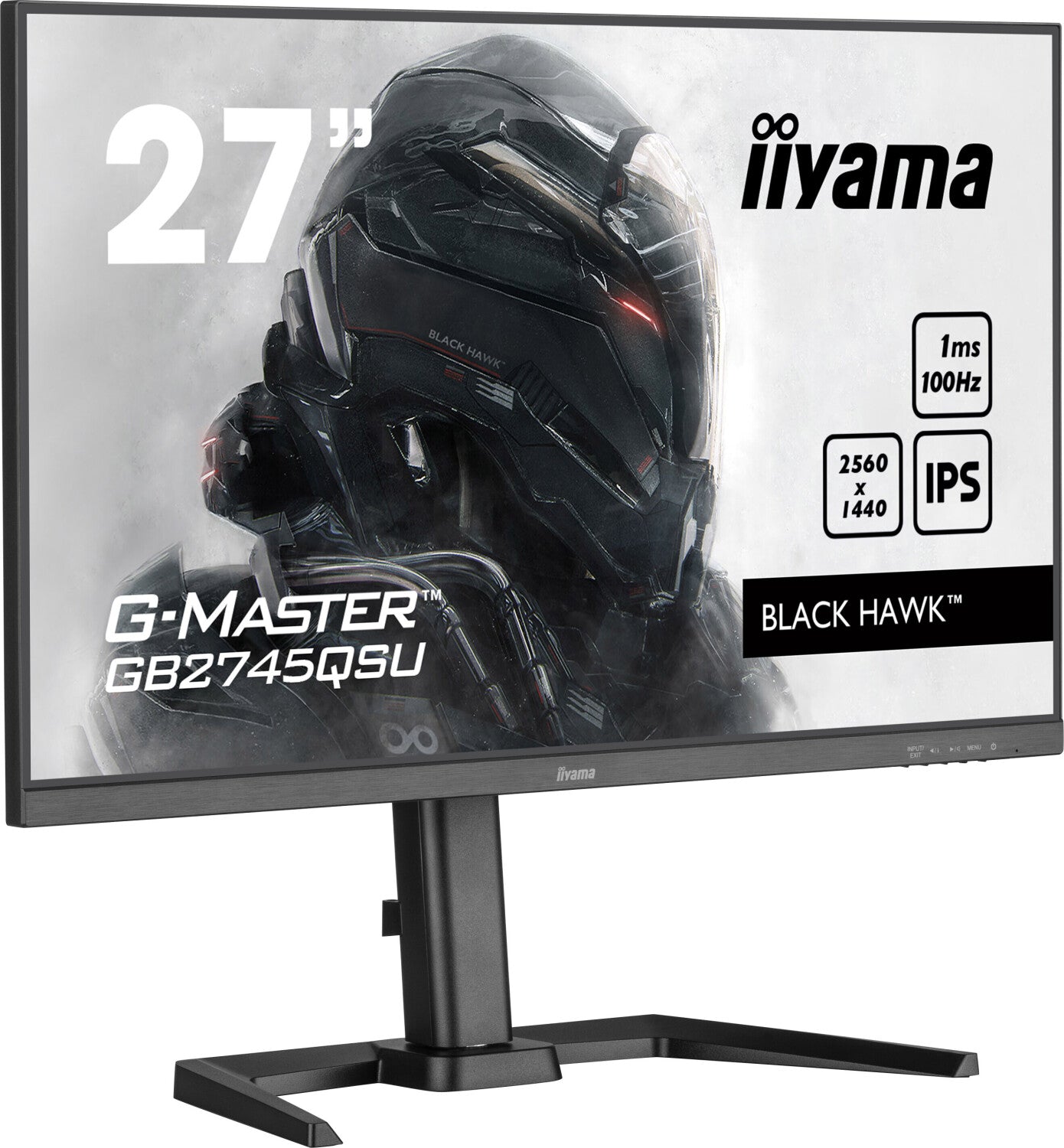 WQHD Monitor Iiyama G-Master GB2745QSU-B1 27" 100Hz 1ms