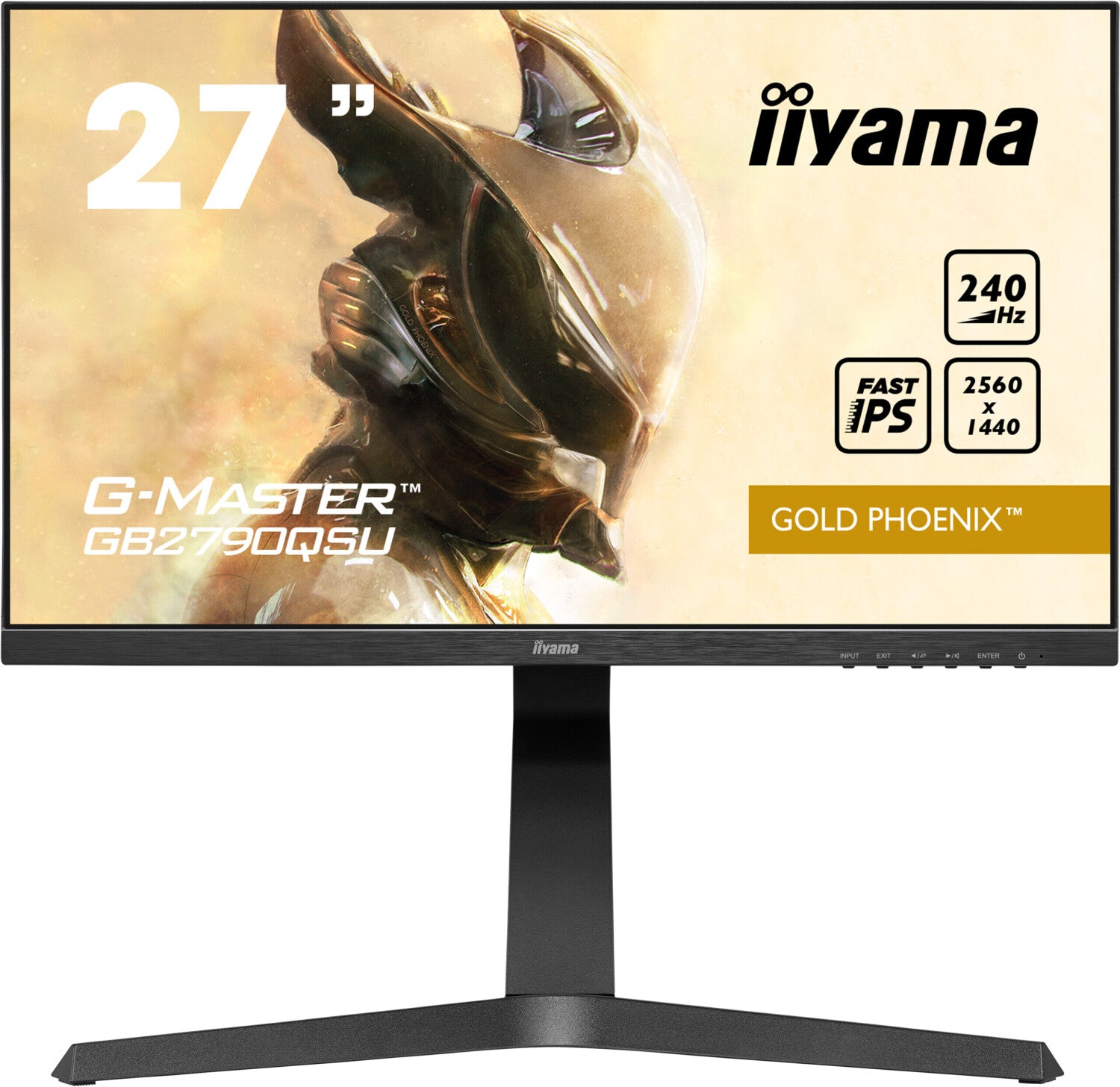 WQHD Gaming Monitor Iiyama G-Master GB2790QSU-B1 27" 240Hz 1ms