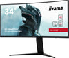 Curved UWQHD Gaming Monitor Iiyama G-Master GCB3480WQSU-B1 34