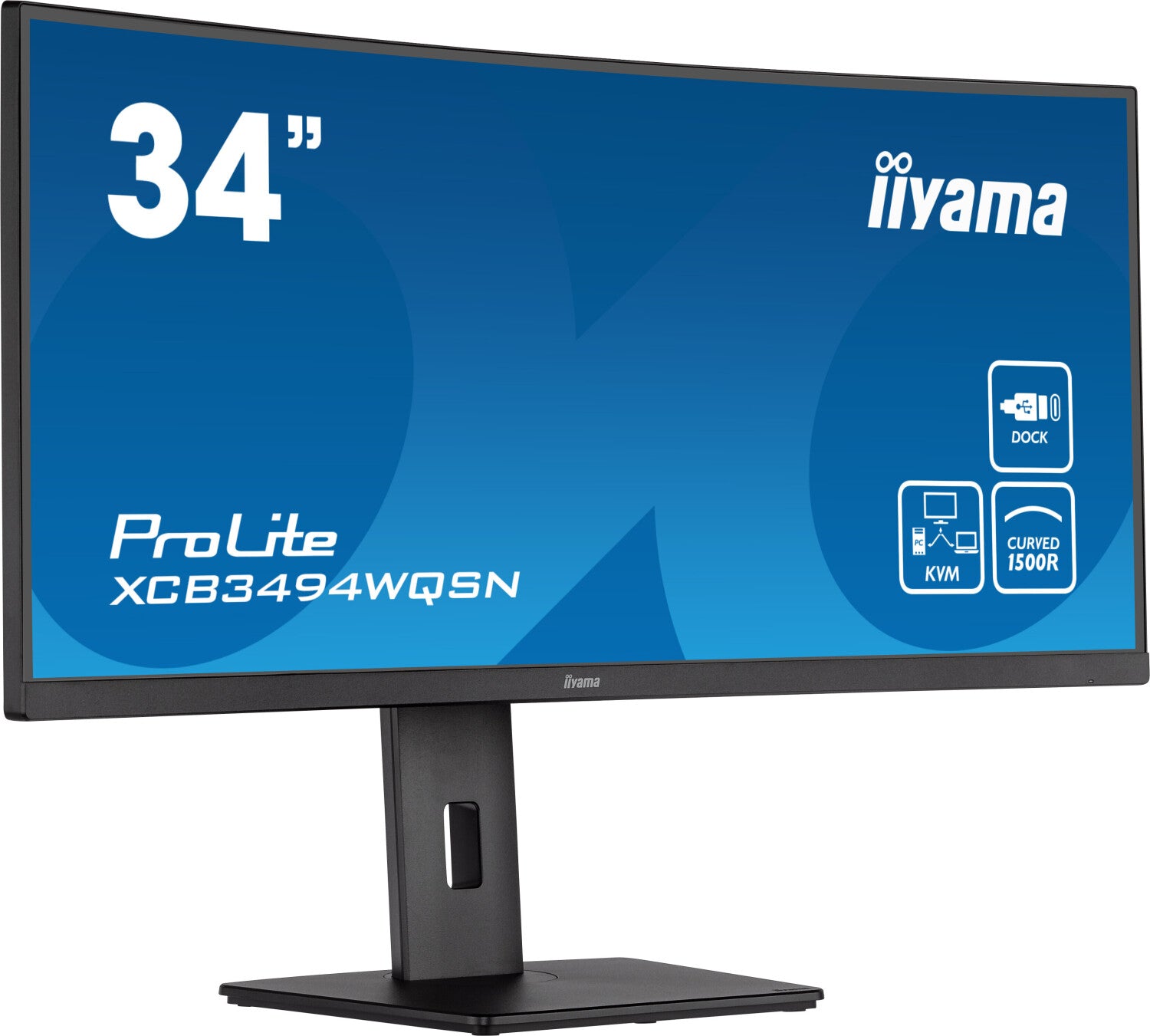 Curved UWQHD Monitor Iiyama ProLite XCB3494WQSN-B5 34" 0.4ms 120Hz Gekrümmt