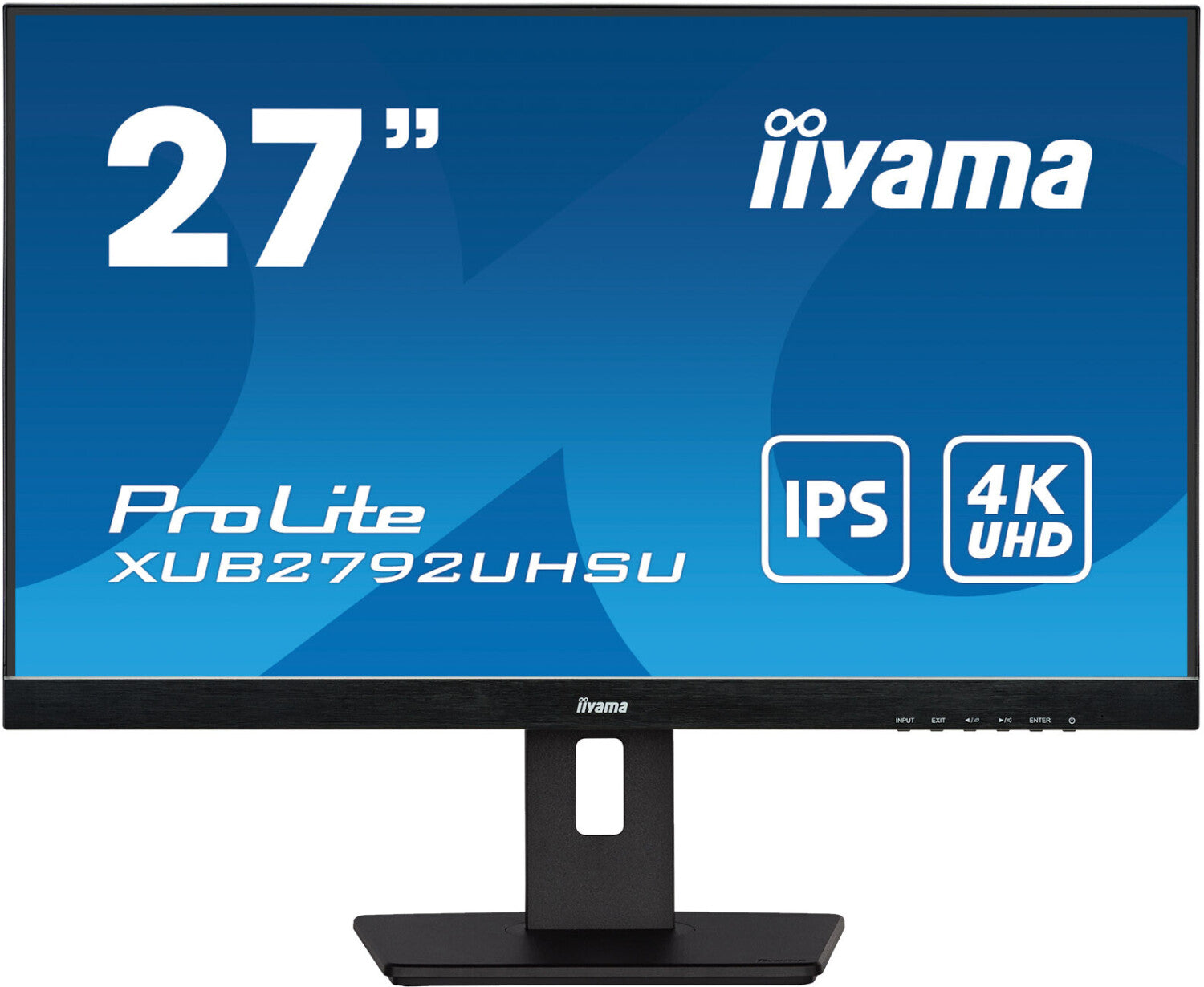 4K Ultra HD Monitor Iiyama ProLite XUB2792UHSU-B5 27" LED IPS Flicker free