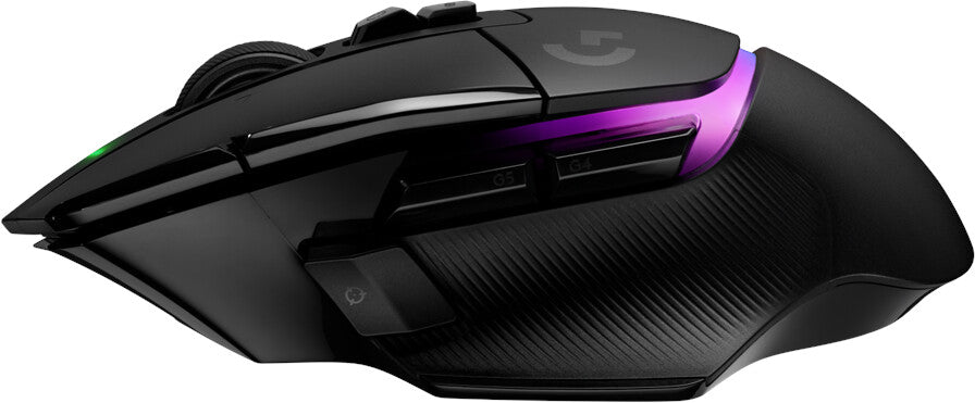 Optical gaming mouse with lighting Logitech G502 X PLUS wireless black 25600 DPI 13 keys RGB