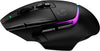 Optical gaming mouse with lighting Logitech G502 X PLUS wireless black 25600 DPI 13 keys RGB