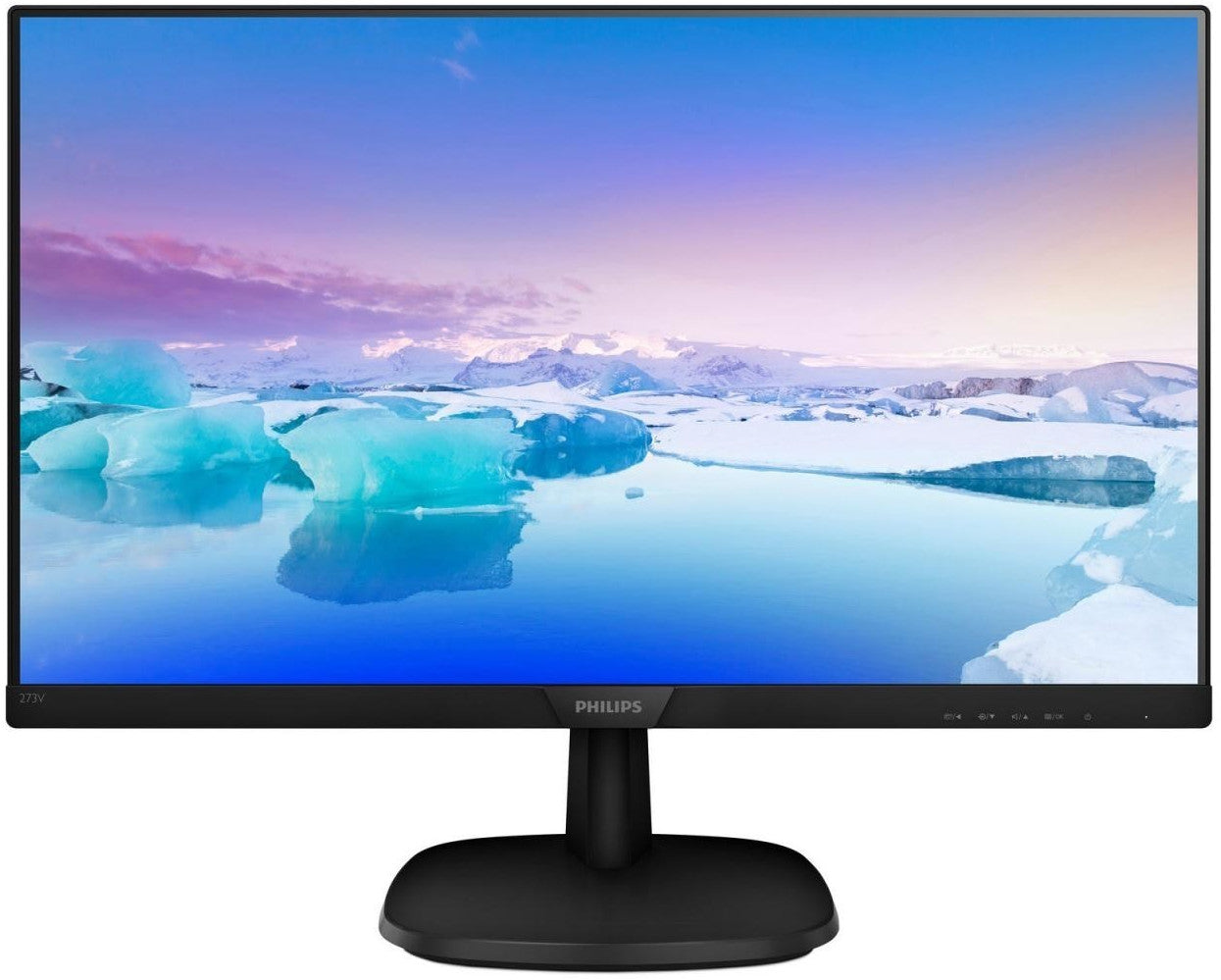 Full HD Monitor Philips 243V7QJABF 23.8" LED IPS LCD Flicker free