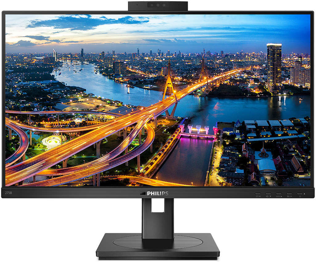 WQHD Monitor mit Webcam AOC Philips B Line 275B1H/00 27" LED IPS Flicker free