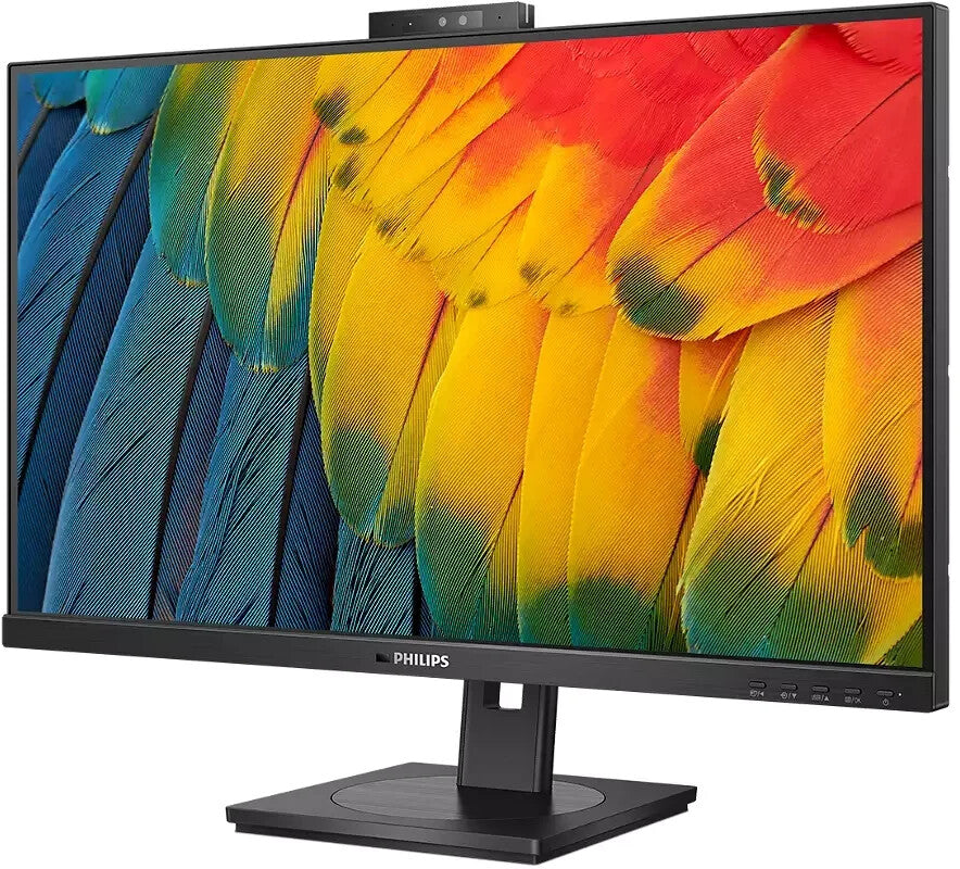 WQHD monitor with webcam Philips 27B1U5601H 27" IPS LCD flicker free