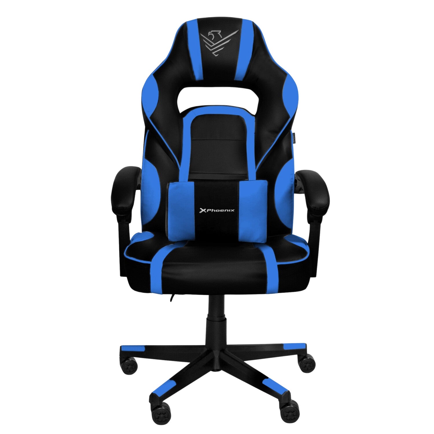 Gaming chair Phoenix Technologies Trophy PU Blue