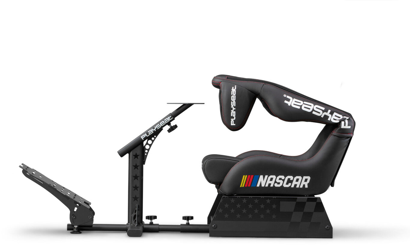 Gaming Stuhl mit Lenkradhalterung und Pedalhalterung Playseat Pro Evolution - NASCAR Edition Schwarz