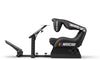 Gaming chair with steering wheel holder and pedal holder Playseat Pro Evolution - NASCAR Edition Black