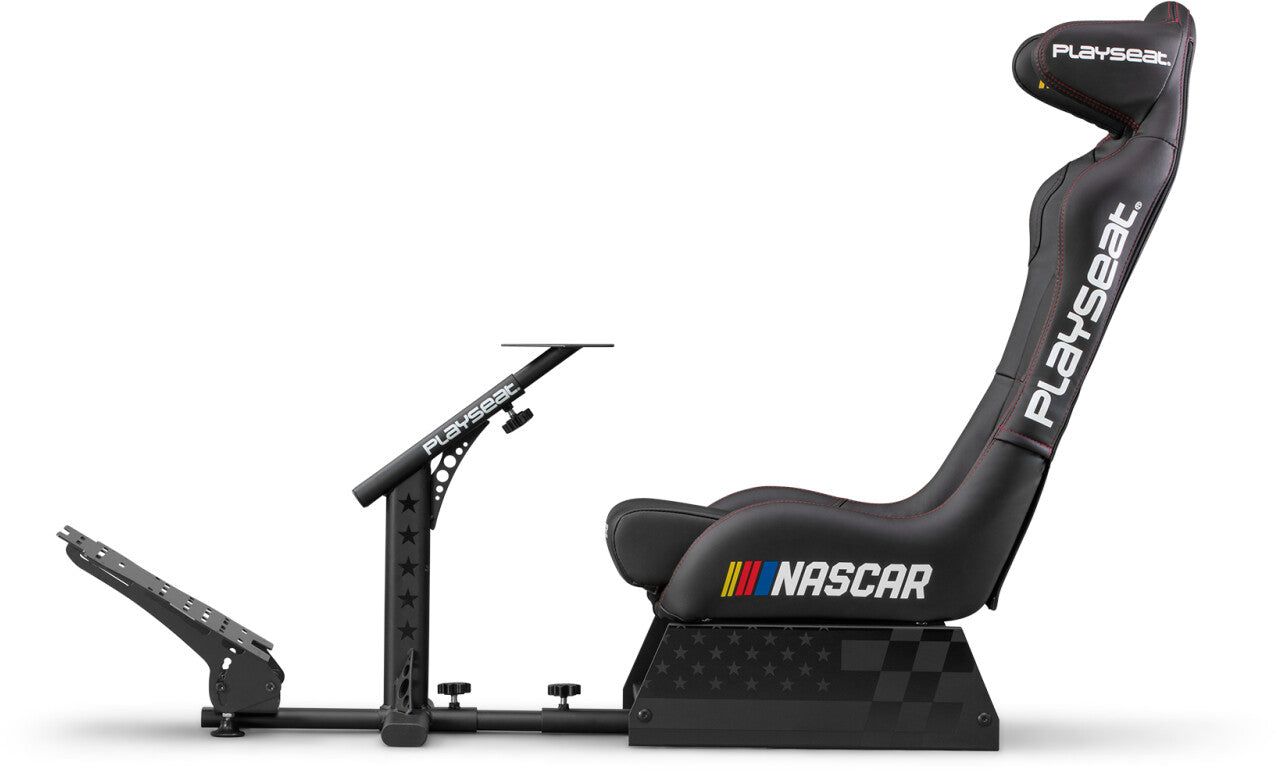 Gaming Stuhl mit Lenkradhalterung und Pedalhalterung Playseat Pro Evolution - NASCAR Edition Schwarz