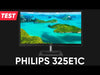 Laden und spielen Sie das Video im Galerie-Viewer ab, Curved WQHD Monitor Philips 325E1C 32&quot; LED Gekrümmt